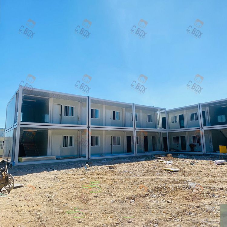 Eco Friendly Waterproof Easily Assembled Apartment Rental Prefabricated Container Houses