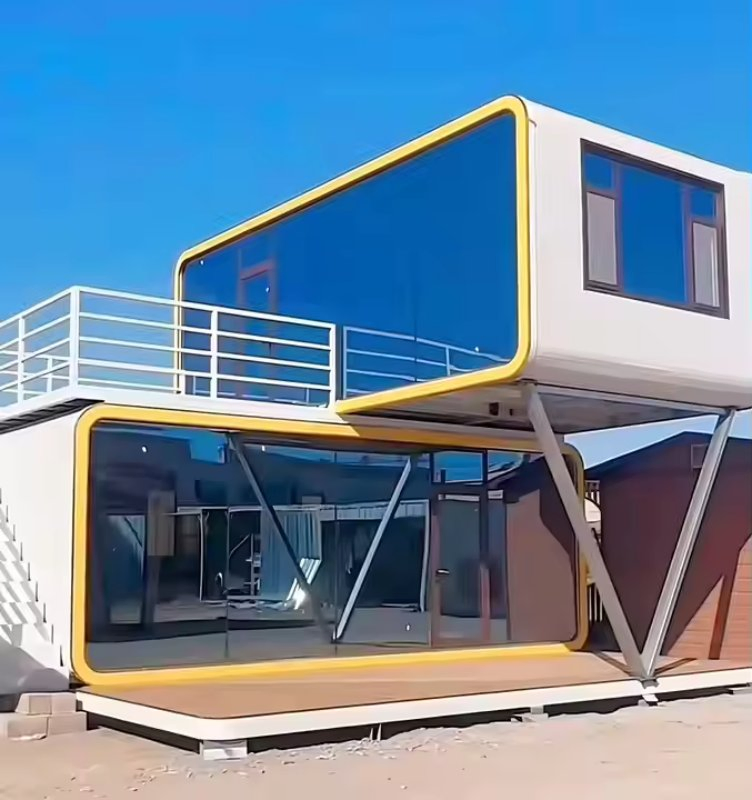 Modular Fireproof Steel Mobile Prefabricated Apple Capsule House for Camping Sites