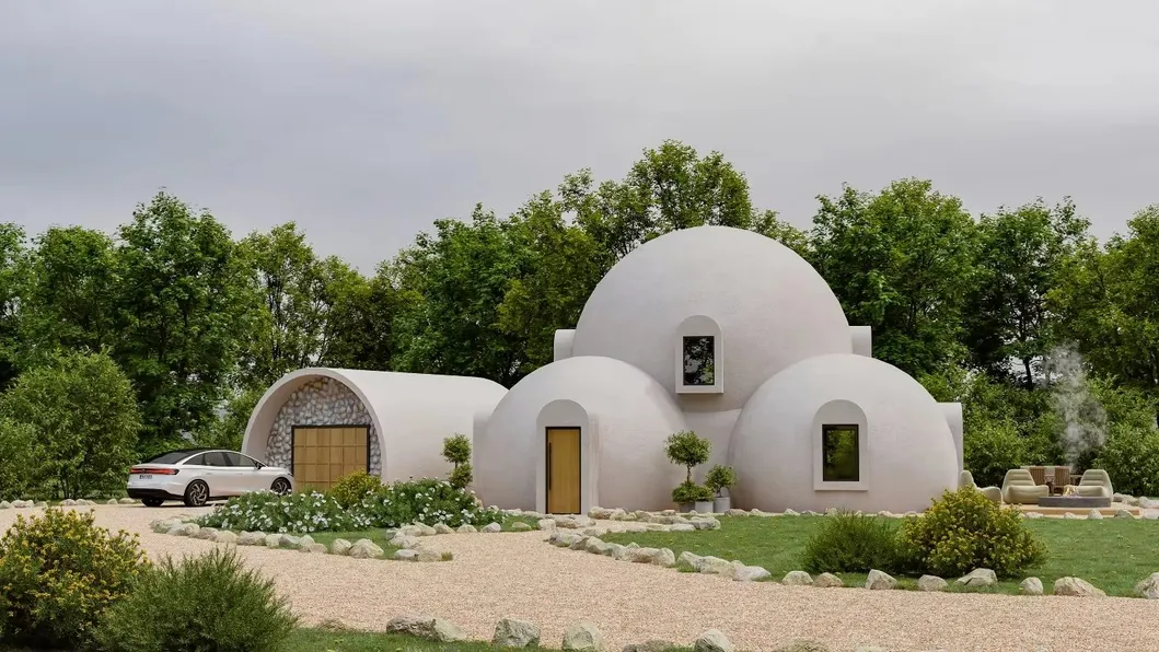 EPS Dome House Exterior