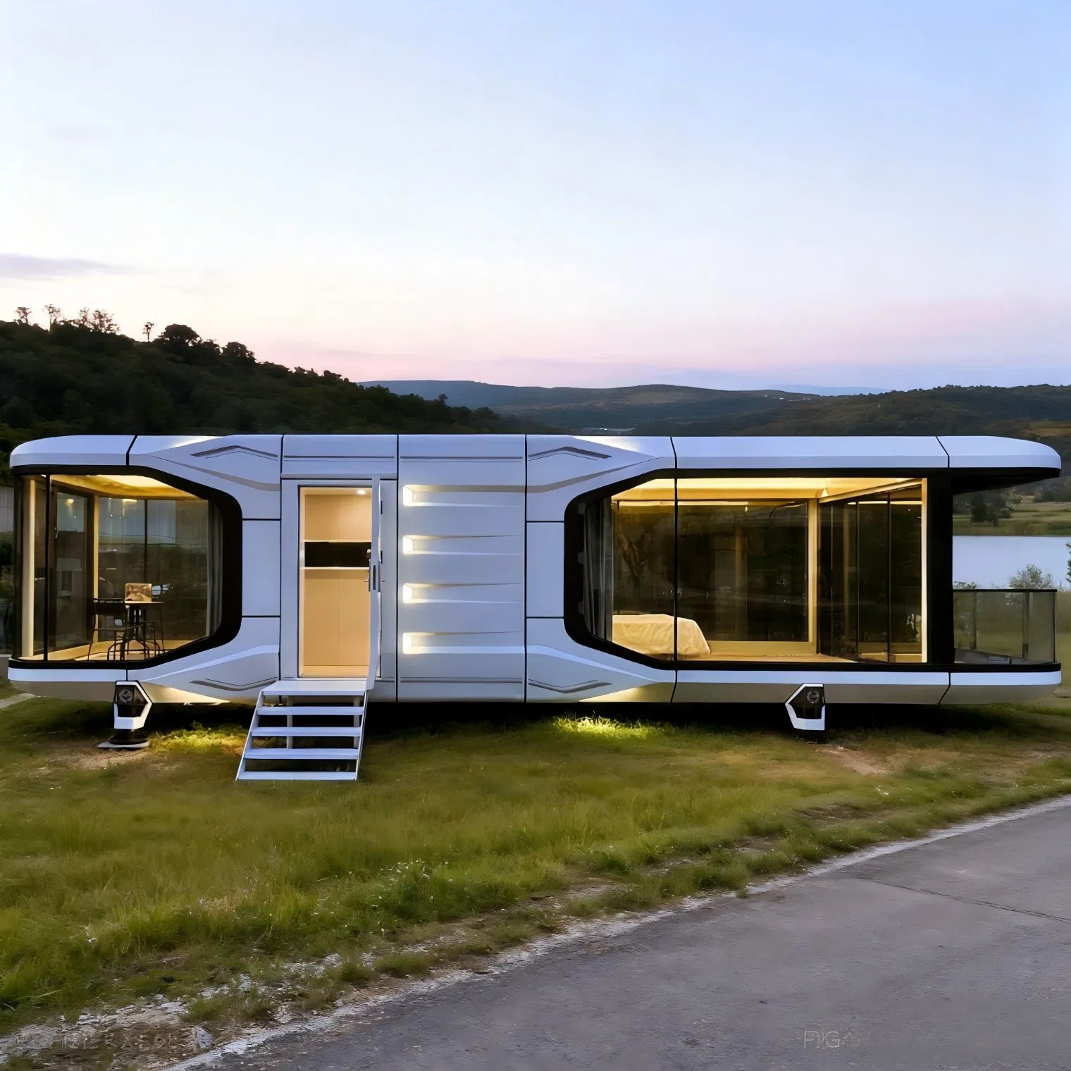 Prefabricated Building Prefab Houses Modern Small Mobile Homes for Camping Holiday