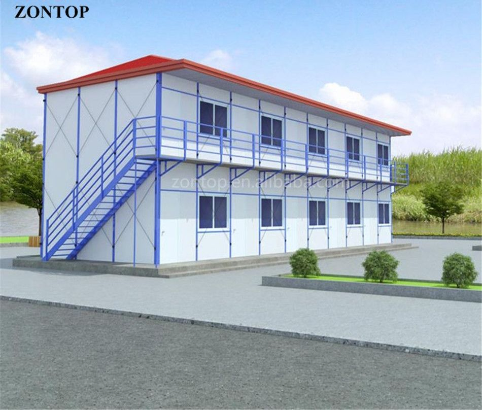 Best Luxury Prefabricated Homes Farms Small Labor Worker Camp Office Modular Container House Prefabricated Building Prefab K House Movable Sandwich Panel Home