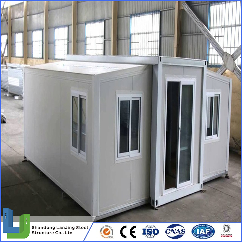 China Made Spacious and Luxury 40FT Container House 2 Bedrooms Expandable Houses Prefabricated Containers House