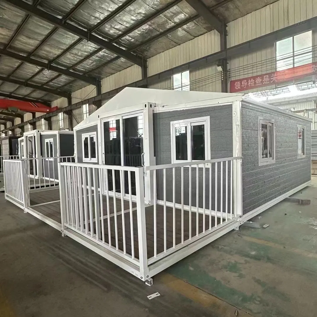 20/40 Foot Insulated, Rainproof, Foldable, Expandable Prefabricated Modular Folding, Portable Family Residential Container House