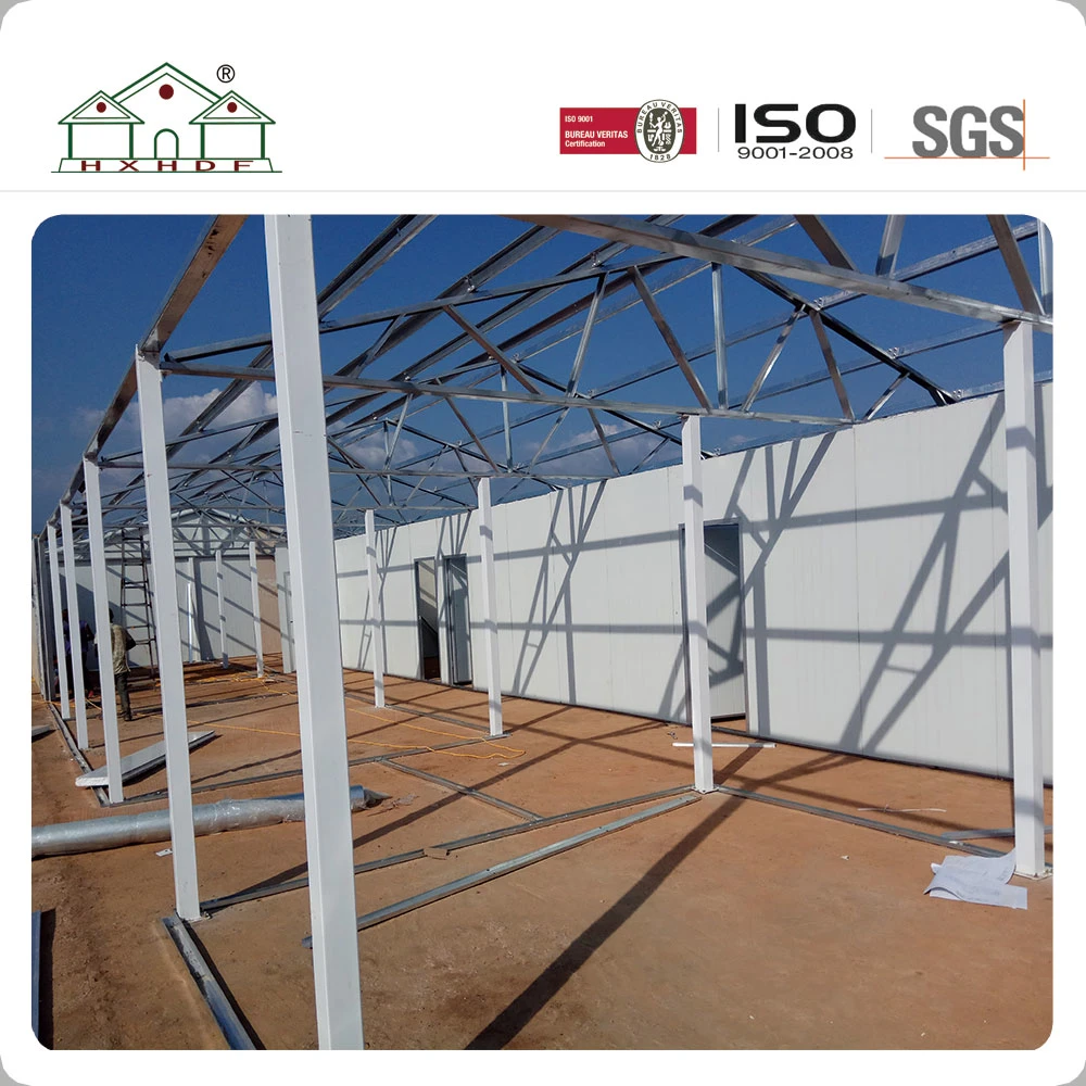 Prefab Light Steel EPS Sandwich Panel House/Dorm/Office in Ethiopia