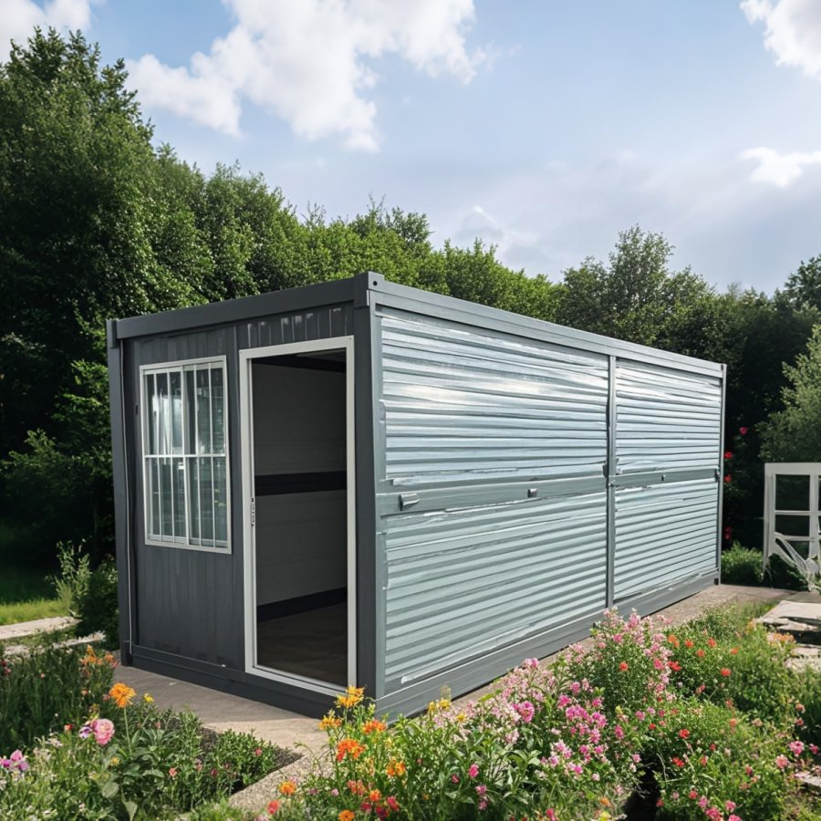 High Quality Prefabricated Foldable Container House Earthquake-Resistant Heat-Insulated Prefabricated Mobile House
