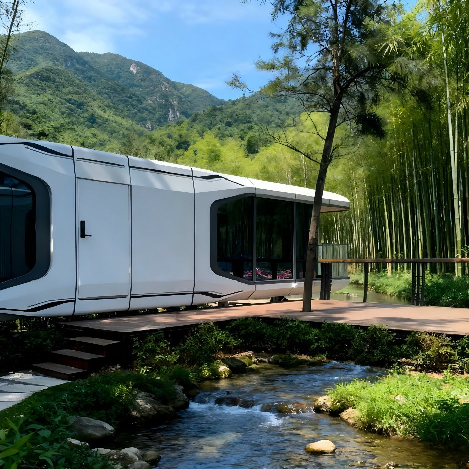 Prefabricated Building Prefab Houses Modern Small Mobile Homes for Camping Holiday