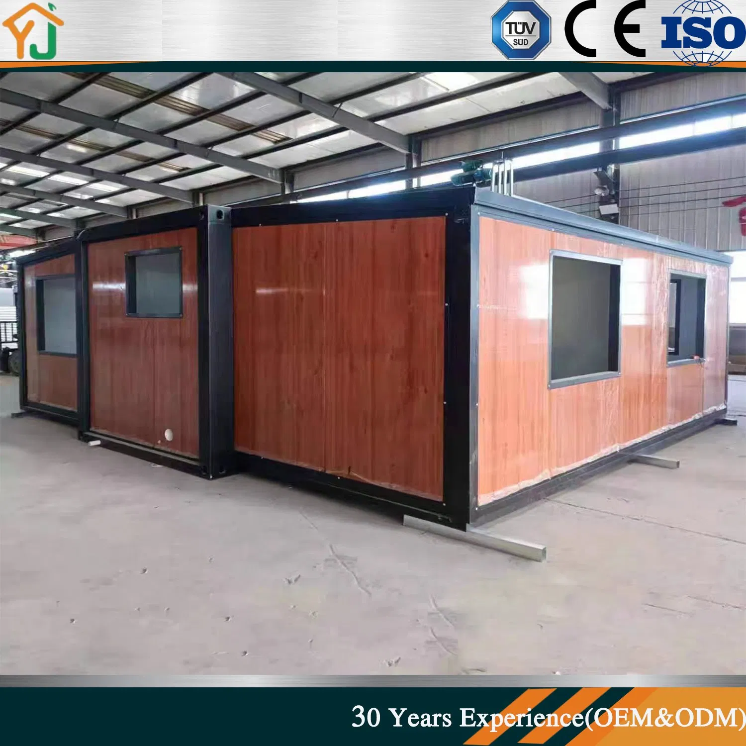 a Foldable and Expandable House Made of Steel Structural Materials Modern Luxury Architecture Family Residential Prefabricated Storage Container House