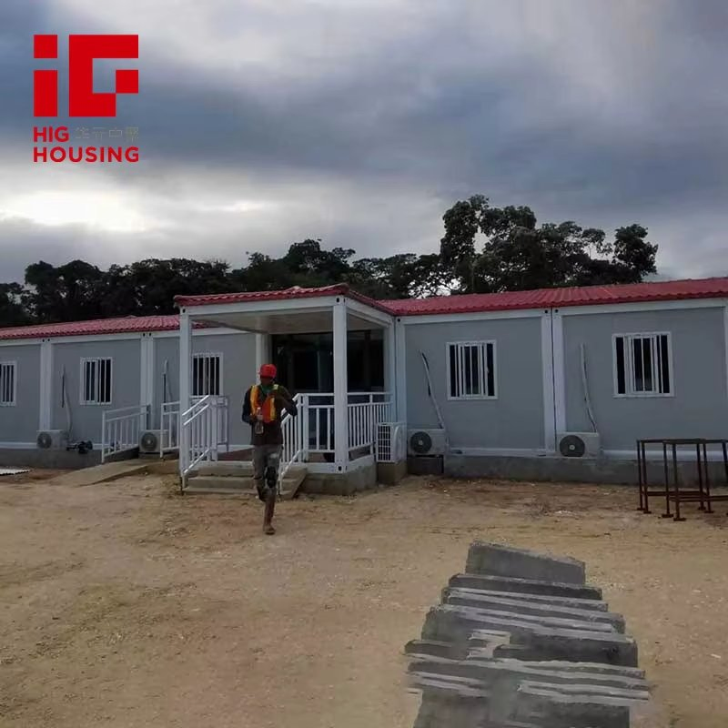 Factory Price China Prefab Modular EPS Sandwich Panel Portable Site Office Appartement Premade Container House
