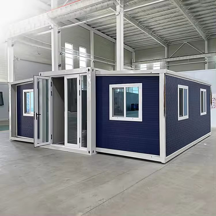 Green and Environmentally Friendly Folding Container Houses, Luxury Prefabricated Houses, Residential Steel Structures, Family Houses