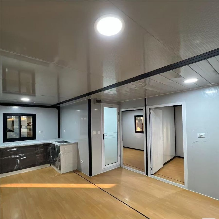 Flexible Residential Option for Families and Businesses Expandable Prefabricated Casa House