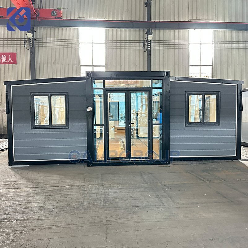 High Quality Heat-Insulated Prefabricated Steel Structure Container Modern Foldable Movable Residential Houses