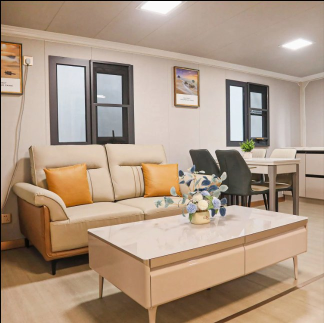 Movable Steel Storage Container Luxury/Integrated Office Flod/Folding Movable Tiny Capsule Living Transportable Camping/20/40FT/Modular Prefabricated House