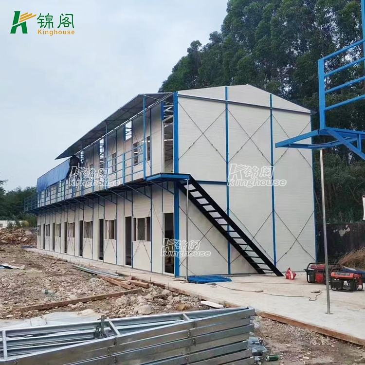 Prefabricated Movable Steel House Labor Camp Portable Sandwich Panel K Houses for Dormitory