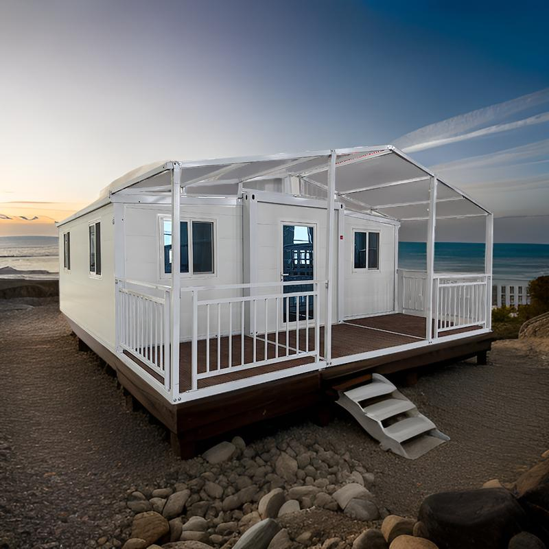 Fireproof EPS/PU Panel Expandable Container House Insulated Modular Prefabricated Home