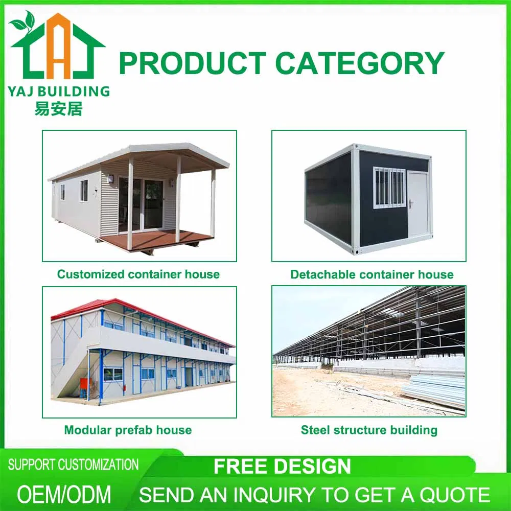 Prefabricated House Customized 20FT 40FT Container Cabin Fireproof Modular Container Prefab House