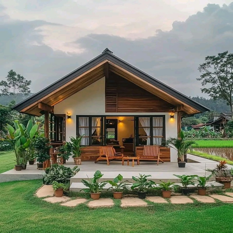 Luxury, Heat-Insulated Light Steel Modular Prefabricated House for Resort Residences