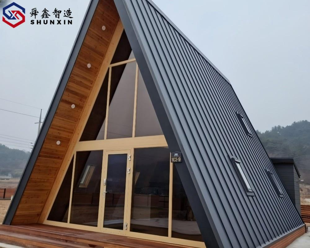 Modular Prefab Tiny Cabin Prefabricated Color Customized Villa House