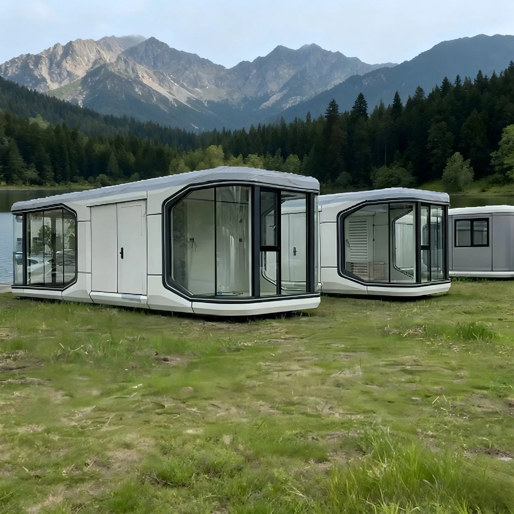 Prefabricated Building Prefab Houses Modern Small Mobile Homes for Camping Holiday