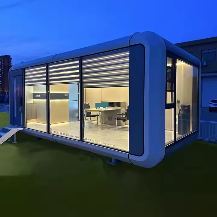 Removable Cabin Pod Fireproof Prefabricated Modern House Apple Cabin Modular for Hotel