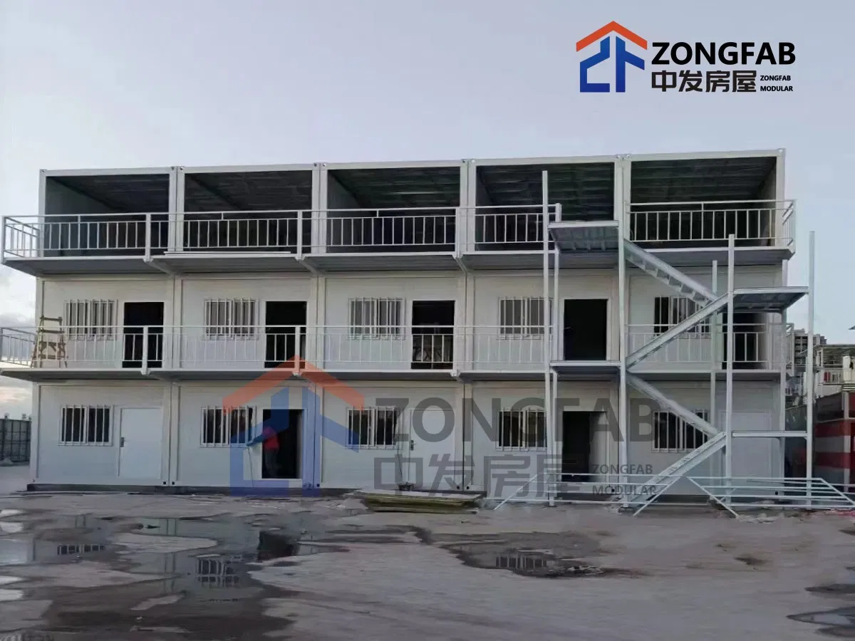 Australia South Africa Integrated Prefabricated Prefab Container Homes House for Emergency Shelter