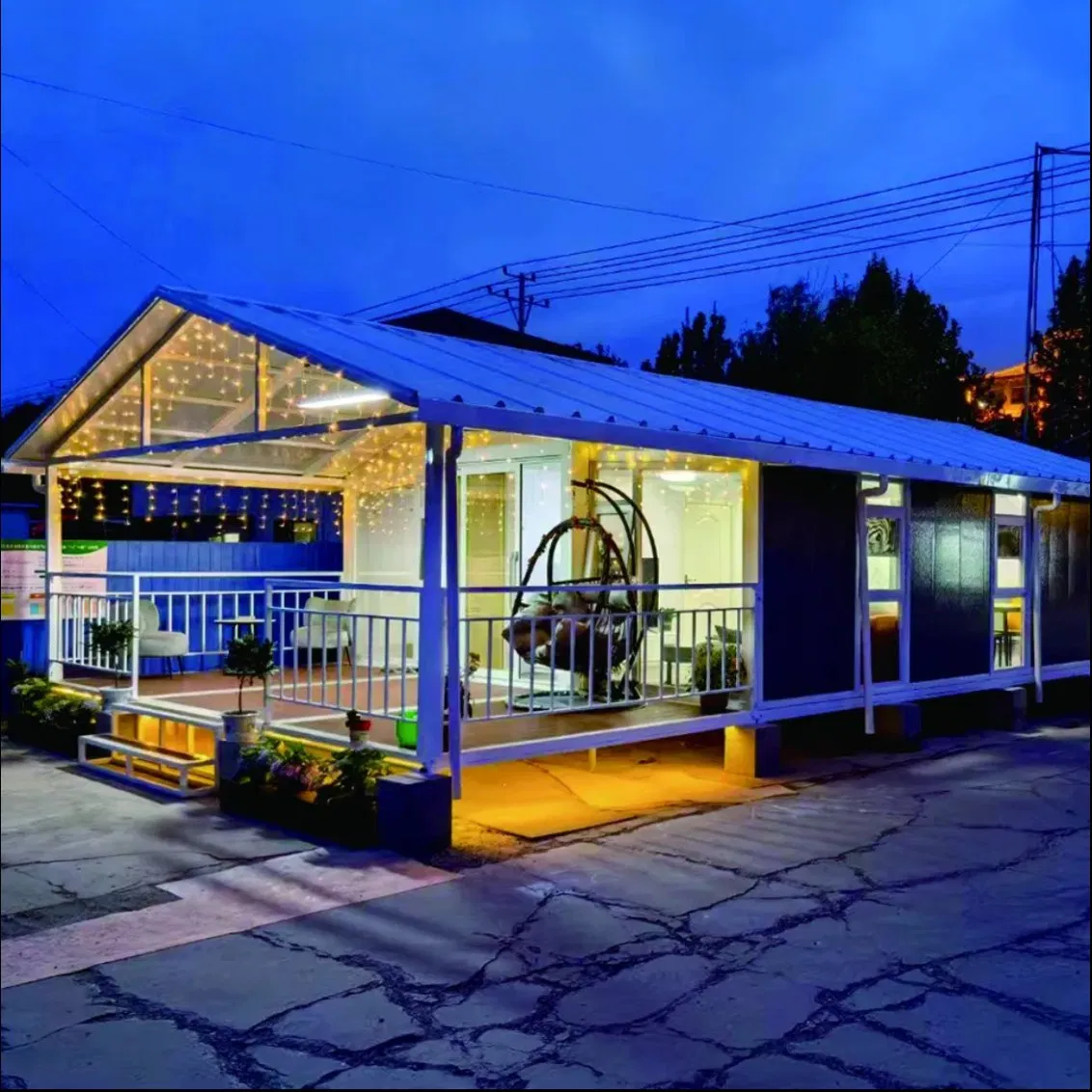 Movable Steel Storage Container Luxury/Integrated Office Flod/Folding Movable Tiny Capsule Living Transportable Camping/20/40FT/Modular Prefabricated House