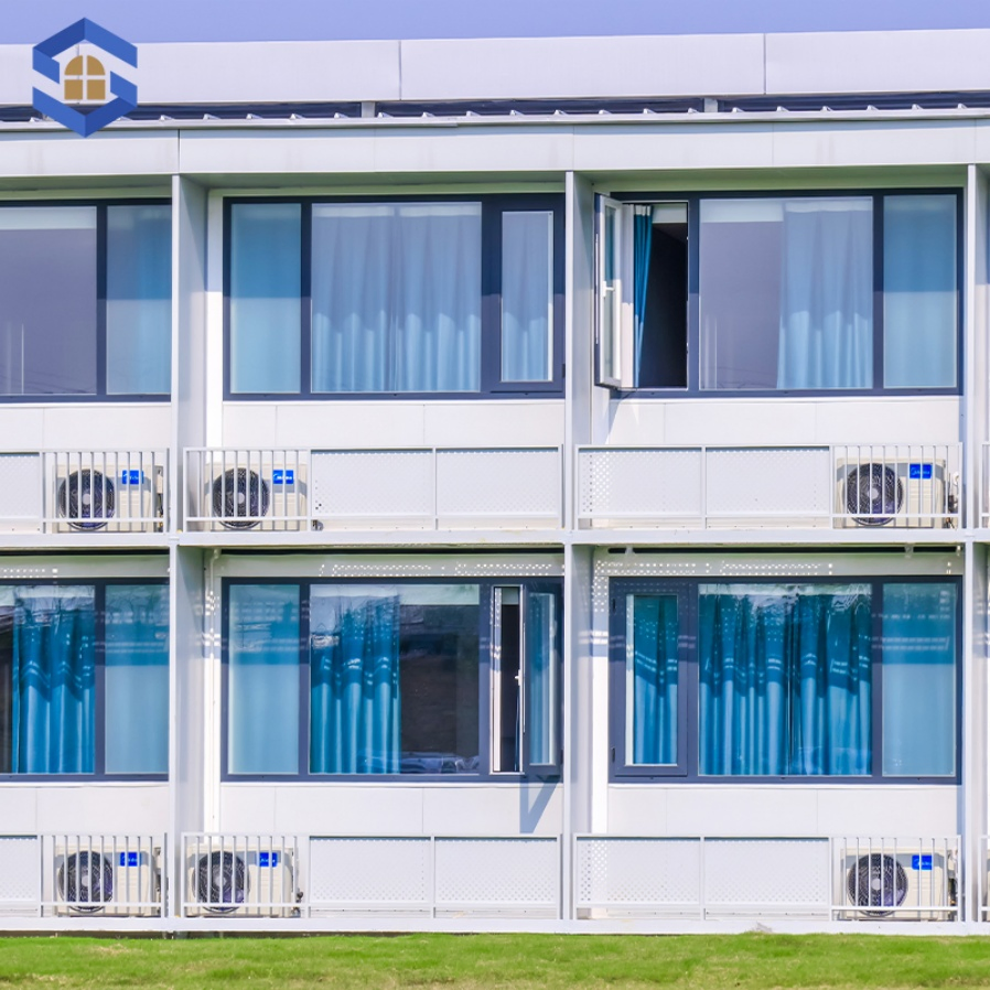 Customizable Site-Installable Windproof Fireproof Prefab Prefabricated Modular Container House for Hotel/Campsite Service Station/Vacation Village