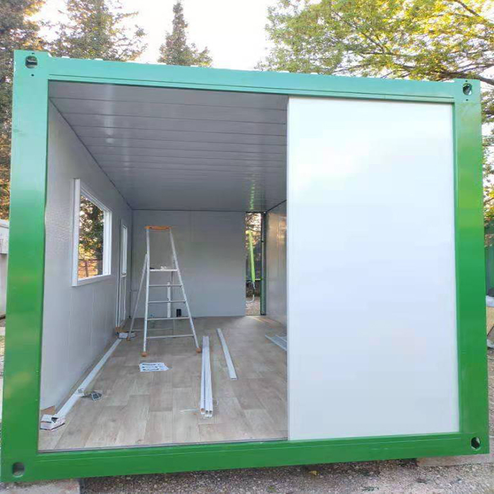 Detachable Low Price Product Golden Supplier Flat Pack Assemble Container House Prefabricated 40FT Labor Camp Luxury Living