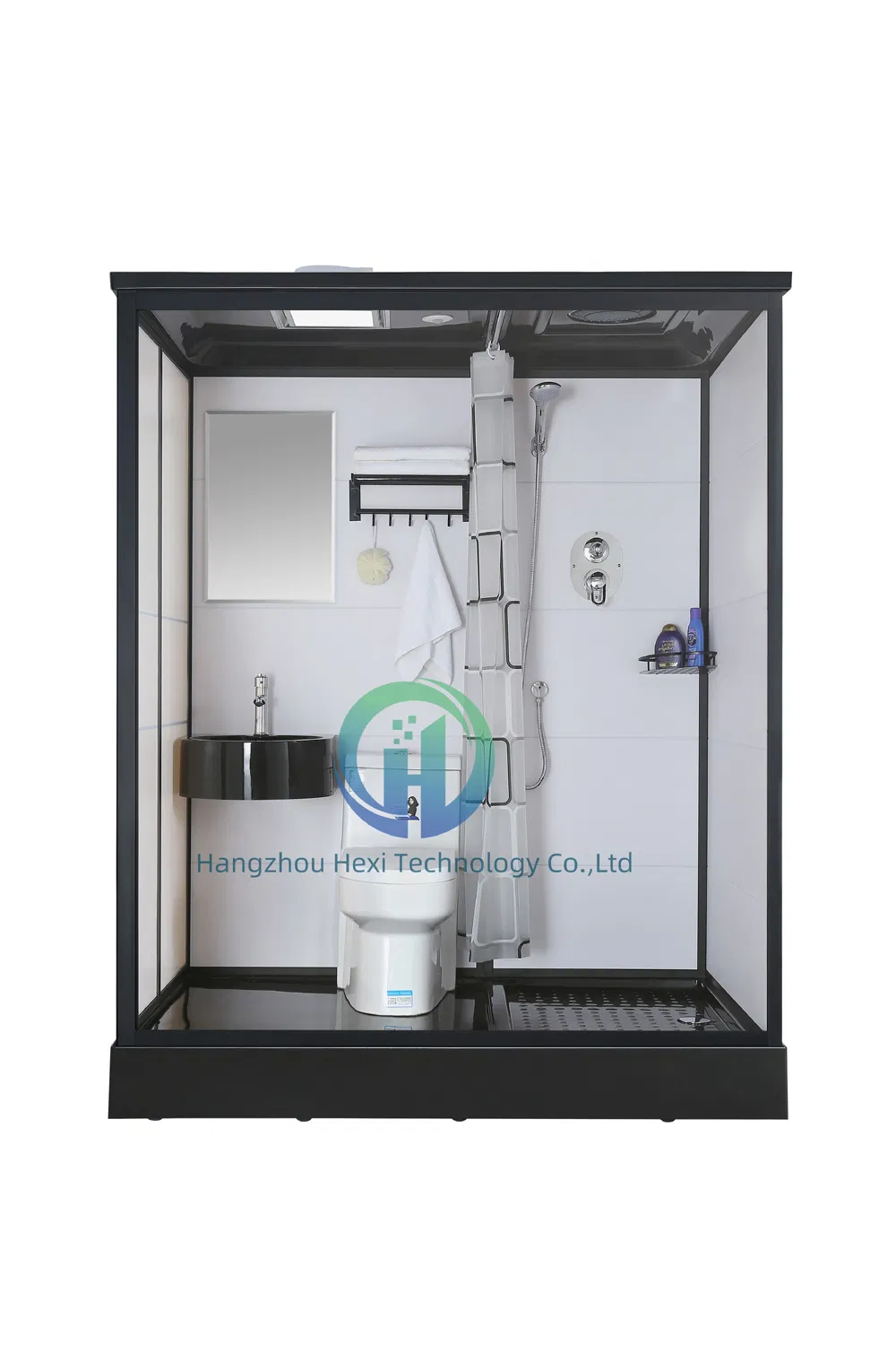 Premium Prefabricated Bathroom Shower and Toilet Combo Unit