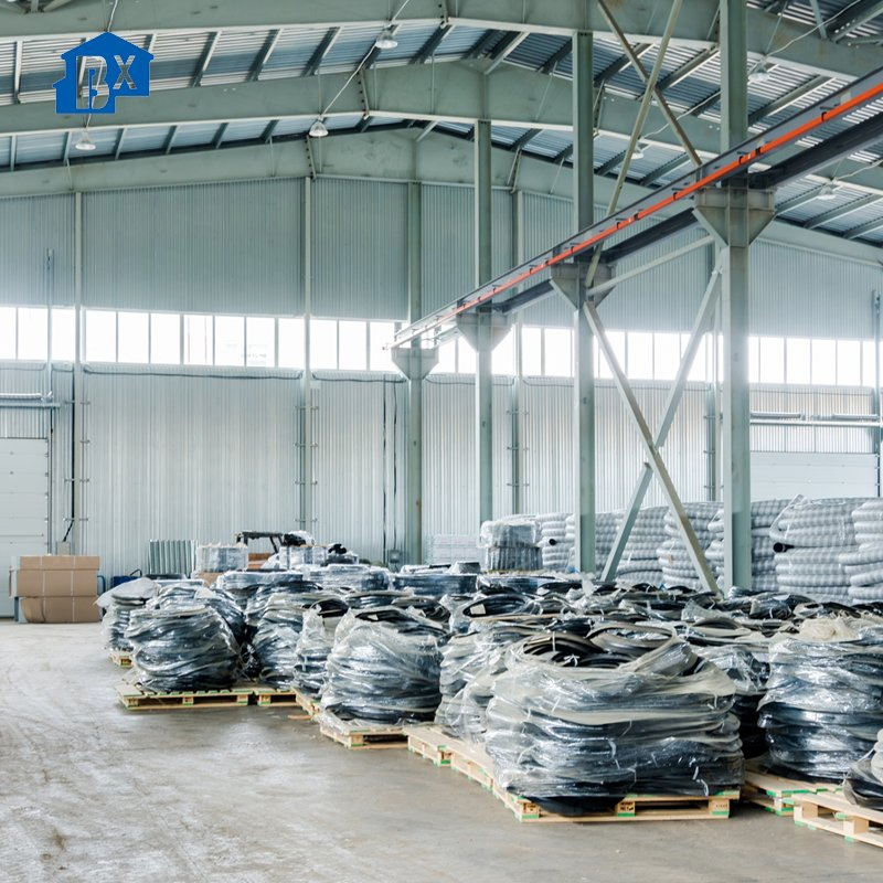 Construction of Large and Spacious Container Metal Prefab Frame Warehouses, Workshops, Factories and Steel Sheds Prefabricated Light Steel Structure Workshop