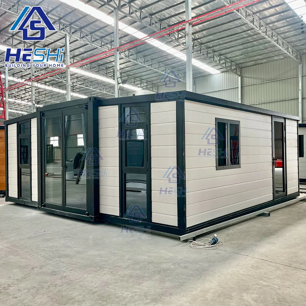 Waterproof Prefabricated 20FT 40FT Living Portable Home Two Bedroom Prefab Shipping Expandable Container House