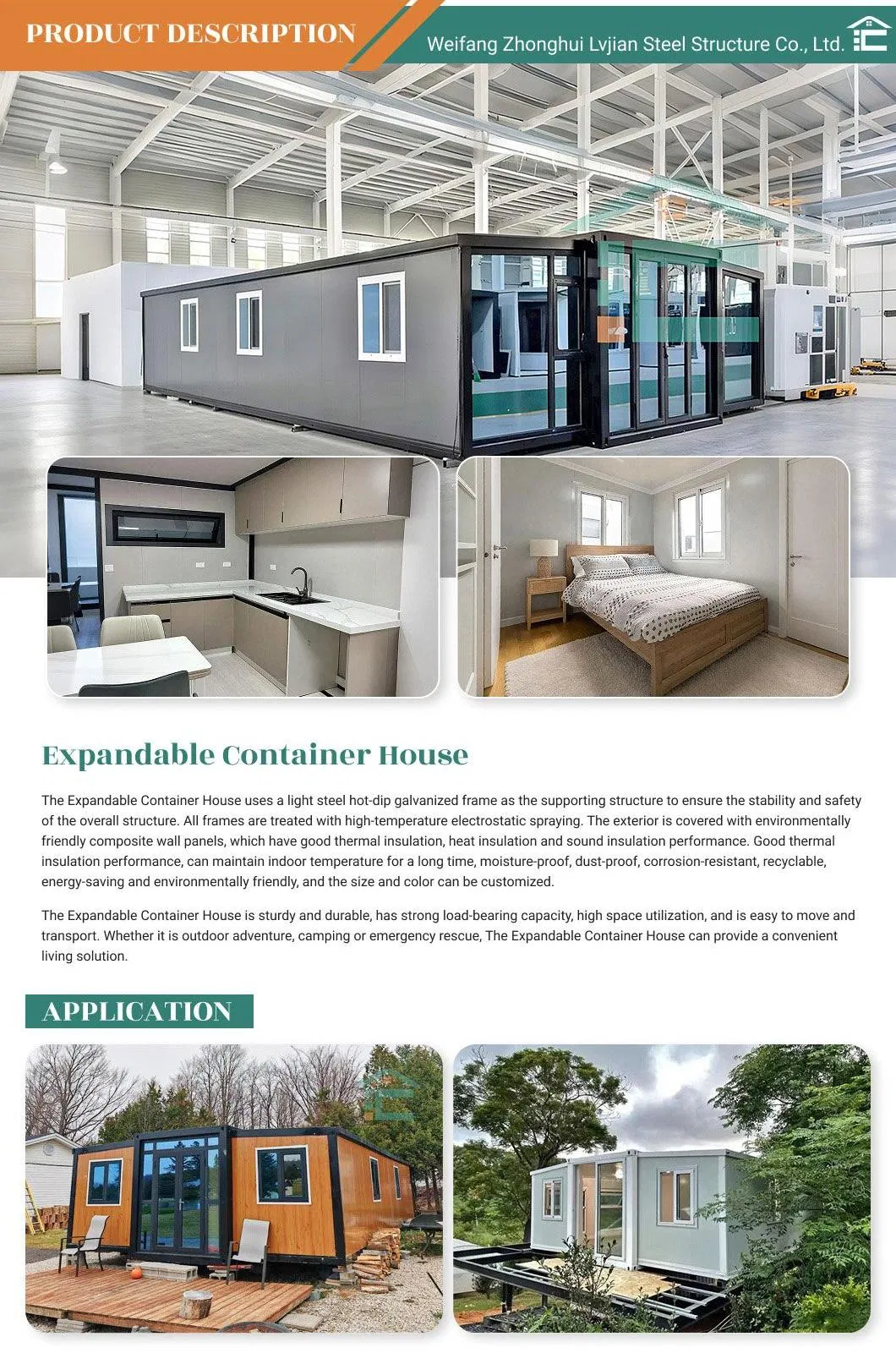Expandable Prefabricated Casa House