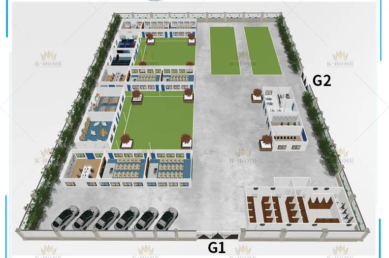 School Building Layout