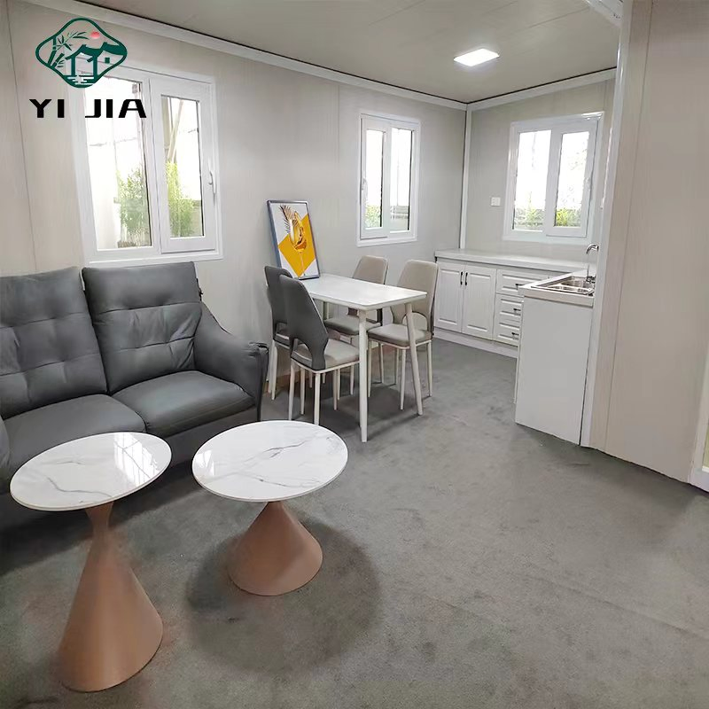 Prefabricated Family Residential Modular Using Steel Structural Materials Storage Container Expansion Room Is Movable Prefabricated House