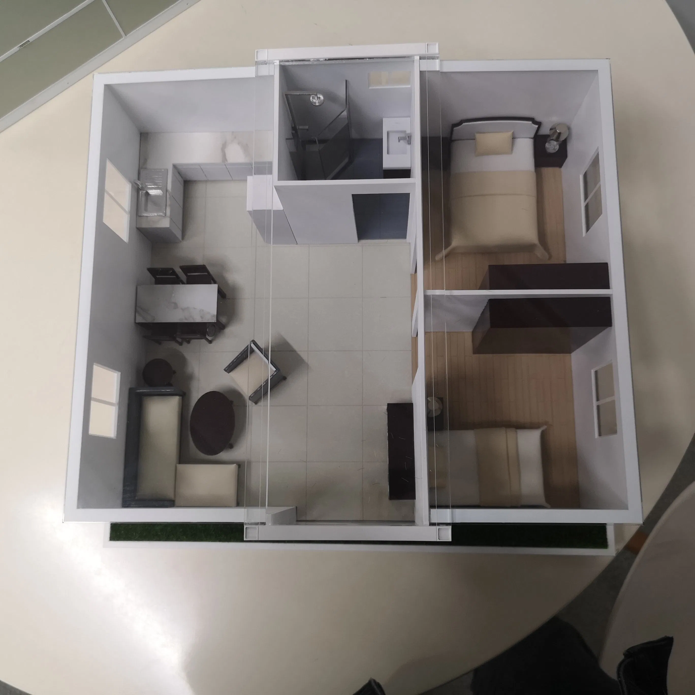 Waterproof 20 FT 40 FT Prefab Luxury Villa Folding Container Expandable House Prefabricated Mobile Home 2/3/4/5 Bedroom