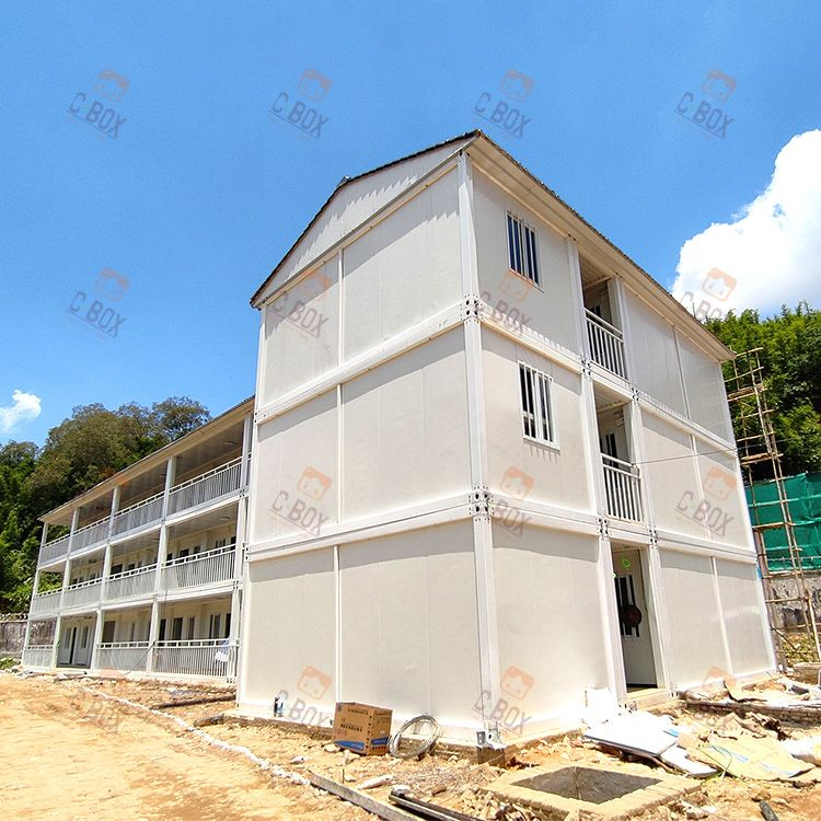 Eco Friendly Waterproof Easily Assembled Apartment Rental Prefabricated Container Houses