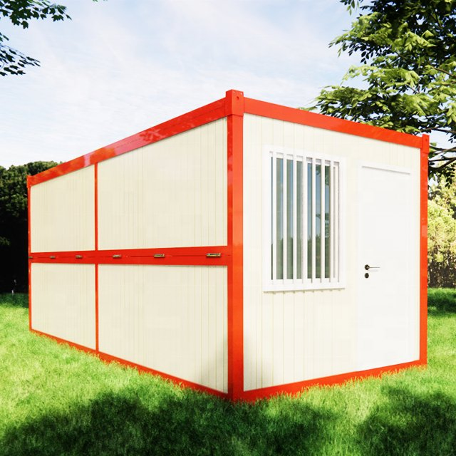 Quick Installation of Foldable Container Houses, Expandable Prefabricated Activity Board Houses for Families, Suitable for Camping, Residential, and Office Use