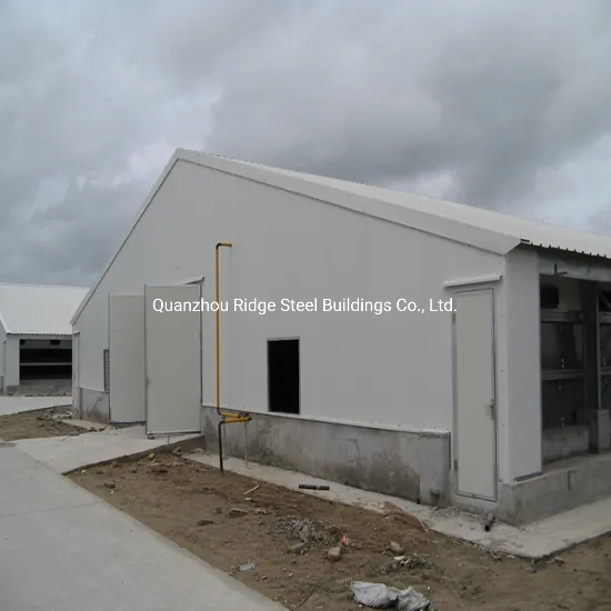 Automatic Prefab/Prefabricated Steel Structure Chicken Poultry House