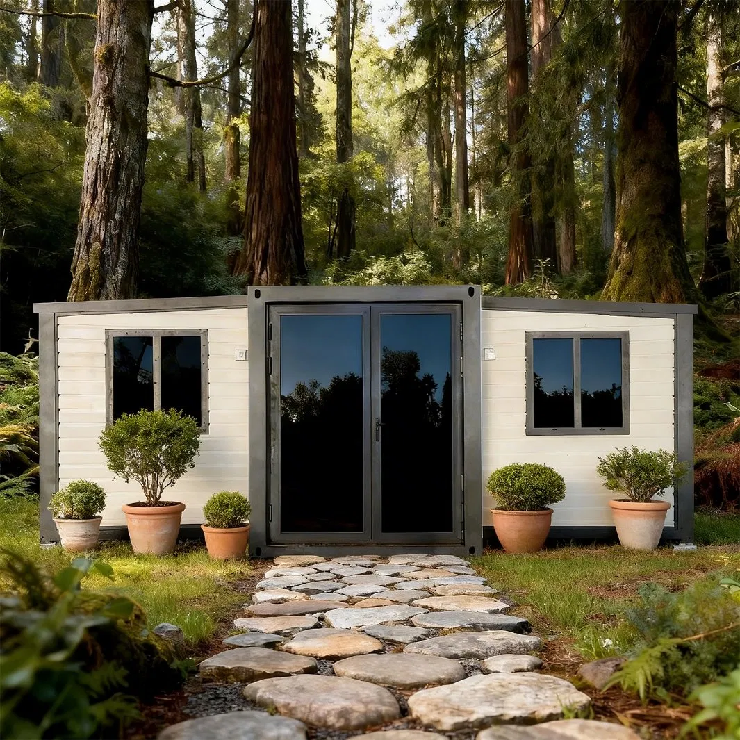 Waterproof 40FT 20 FT 30FT Insulatedseismic Insulation Folding Prefab Mobile Home Container Expandable House for Sale Steel Prefabricated Luxury House