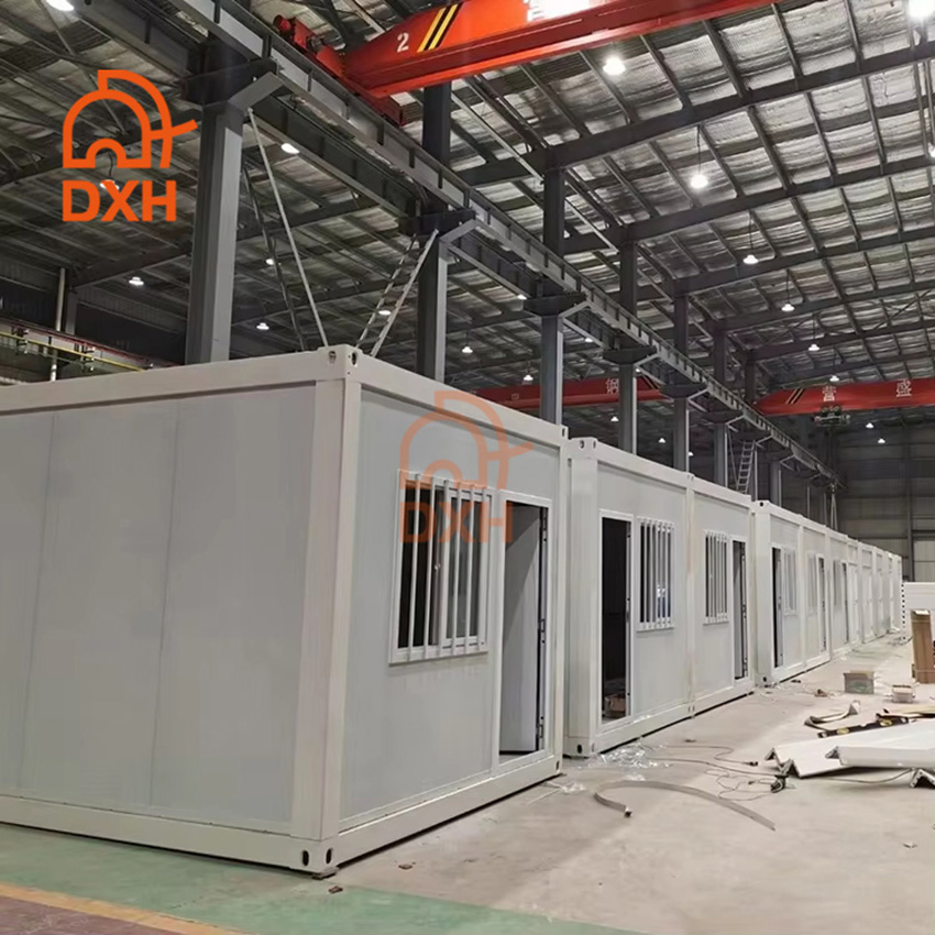 Dxh Manufacture Hospital Storeroom 20FT Modular Library Office Fireproof 10FT Storage Resort Suzhou Factory Prefabricated Mall Container House