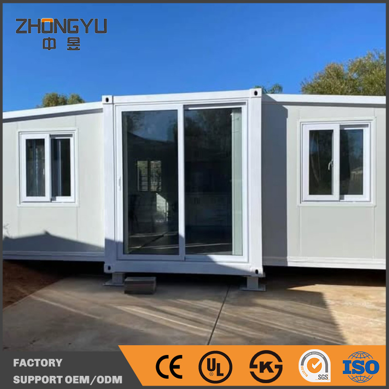 20FT Expandable Container Office &amp; Home Luxury Prefabricated Mobile Unit with Modular Design