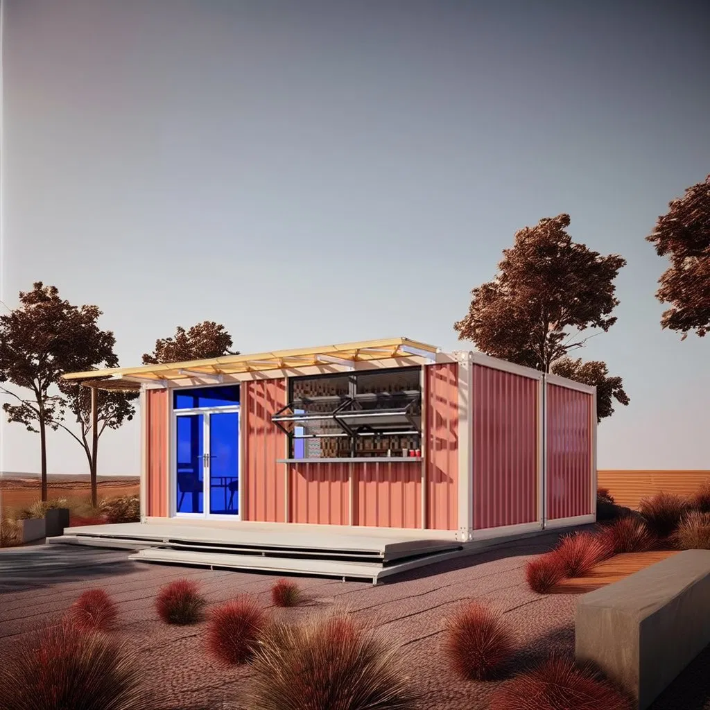 Custom Luxury Double-Storey Townhouse Prefabricated Container Villa Modern Mobile Prefab Light Steel Tiny House Flat Pack Villa