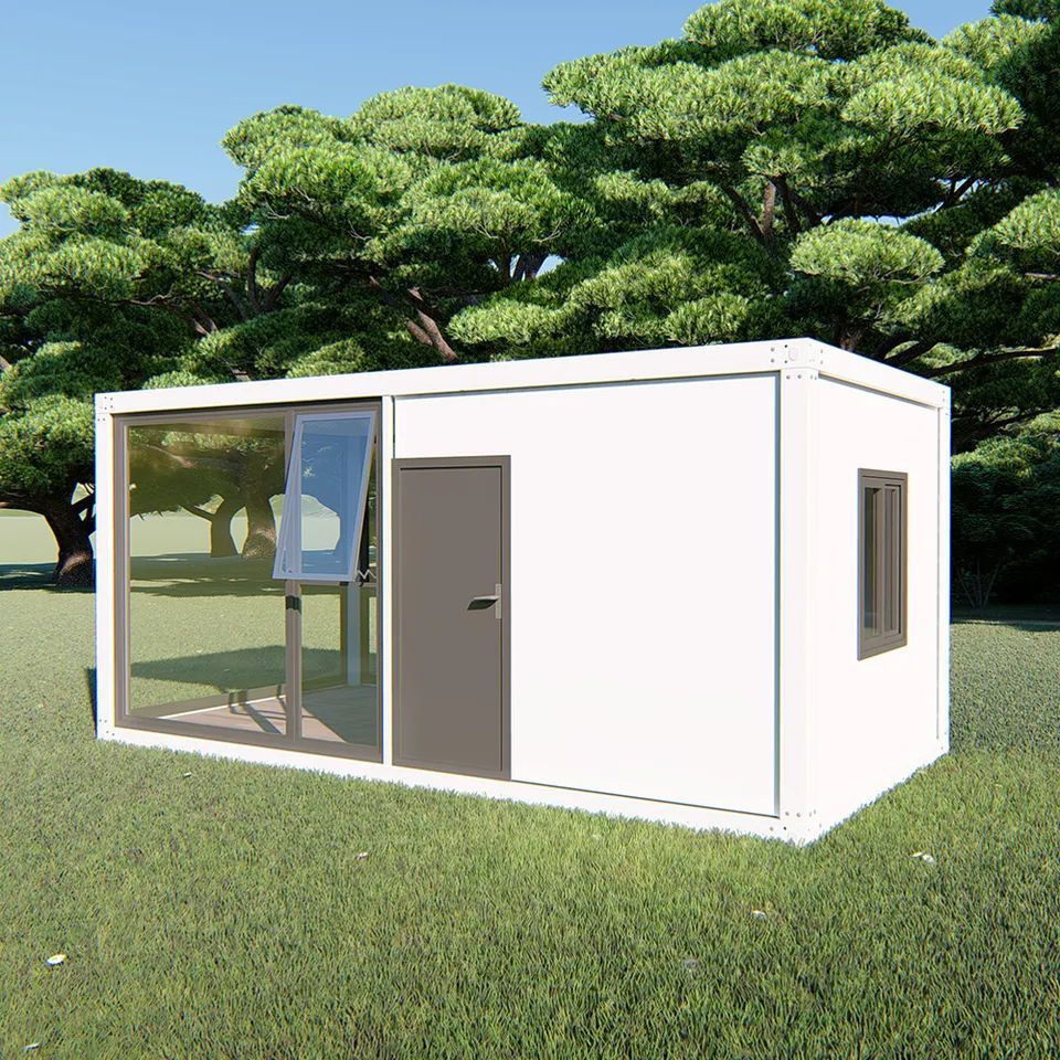 Hot Sale Modular Prefabricated Flat Pack Container for Temporary Office Use