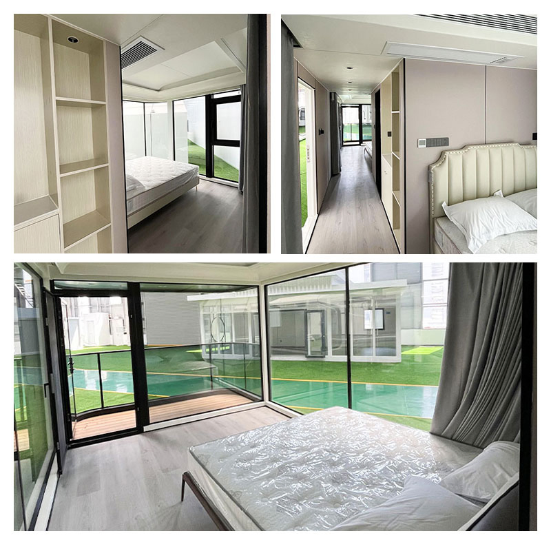 Convenient Fireproof Customize Modern Modular Home Prefabricated Villa House