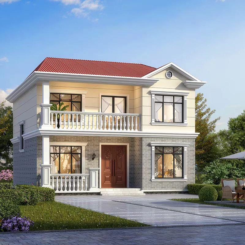 Customized Luxury Modular Light Steel Structure Prefabricated Villa Portable Prefab House Steel Frame Tiny House for Villa House Hotel