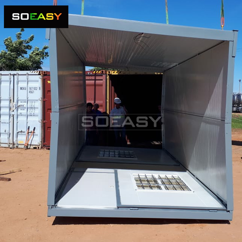 Labor Camp Folding Expandable Mobile Prefabricated Container Foldable House Factory Price
