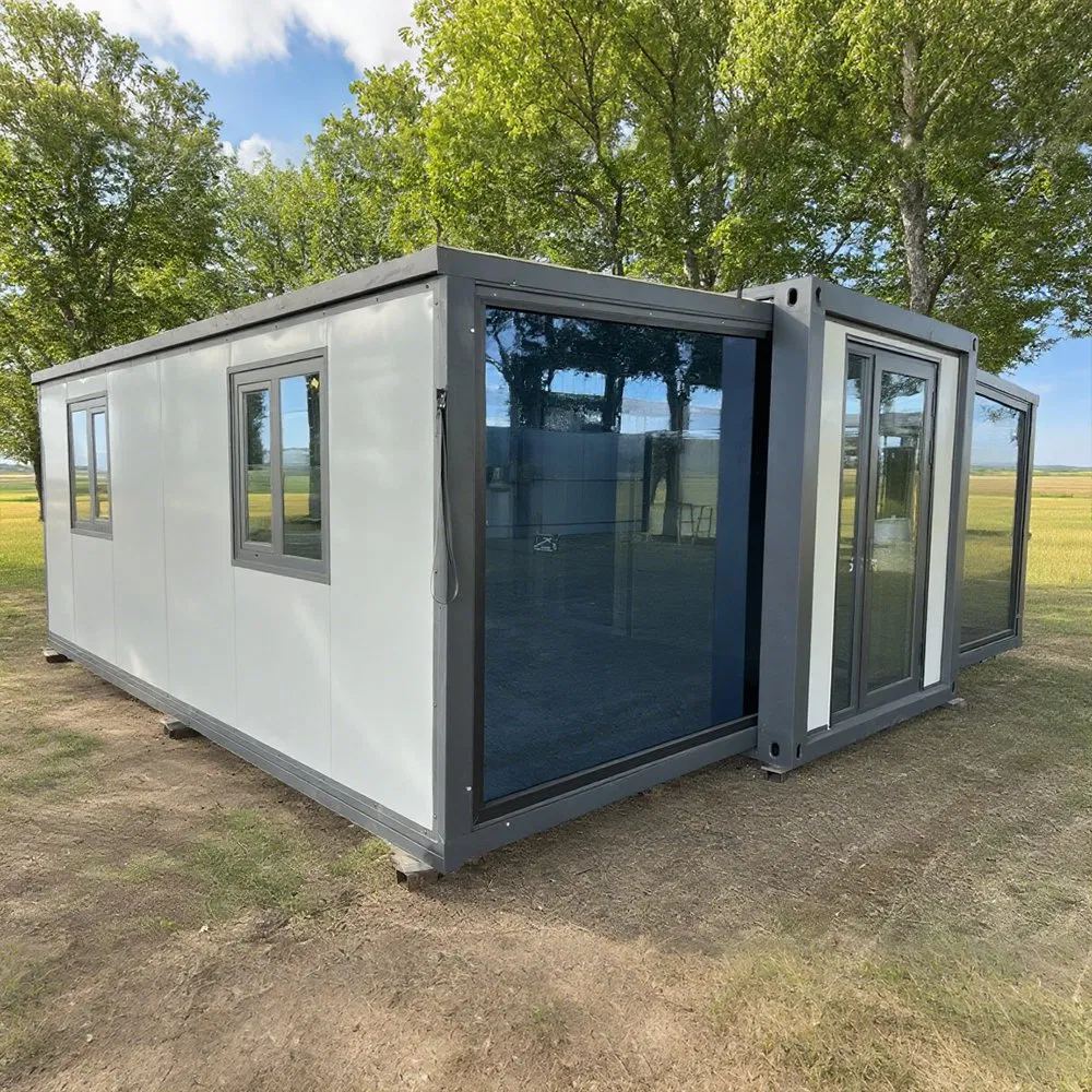 Prefab House Foldable Container Office with EPS Sandwich Panels Fireproof Design Shipping Container Hose Foldable House