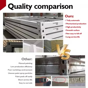 Wholesale Price Steel Frame Structure Prefabricated Portable Modular 3 Levels Glass Container Office with Bathroom Shower