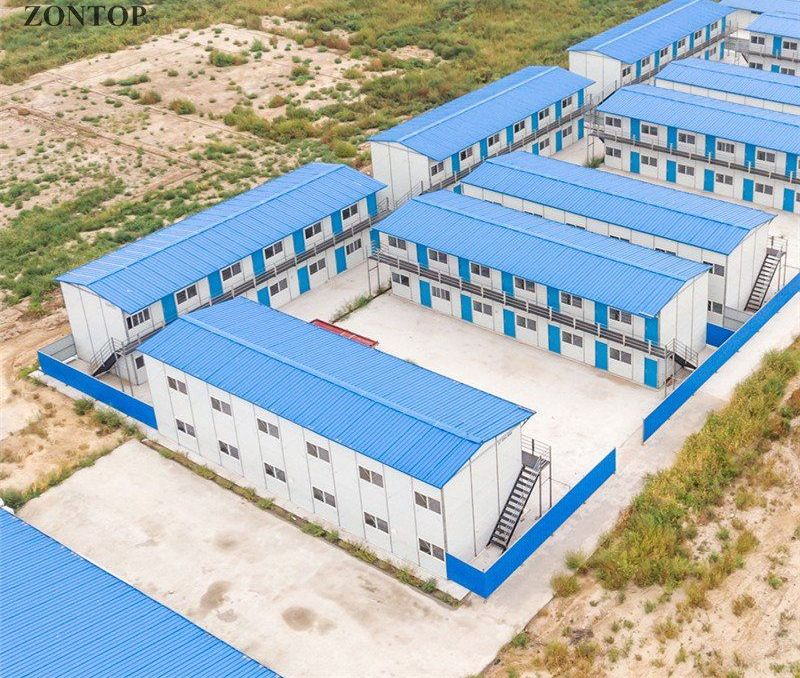 Best Luxury Prefabricated Homes Farms Small Labor Worker Camp Office Modular Container House Prefabricated Building Prefab K House Movable Sandwich Panel Home