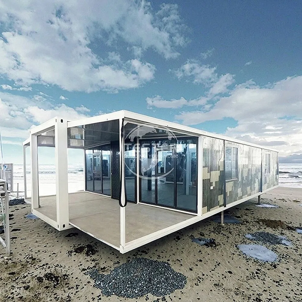 Anti-Seismic 30FT Light Prefabricated Green Portable Container House for Emergency Shelter Areas