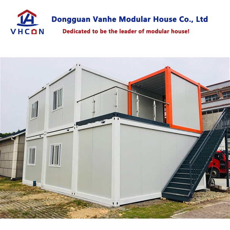 Chinese EPS Sandwich Wall Panel Prefab Container Houses for Sale